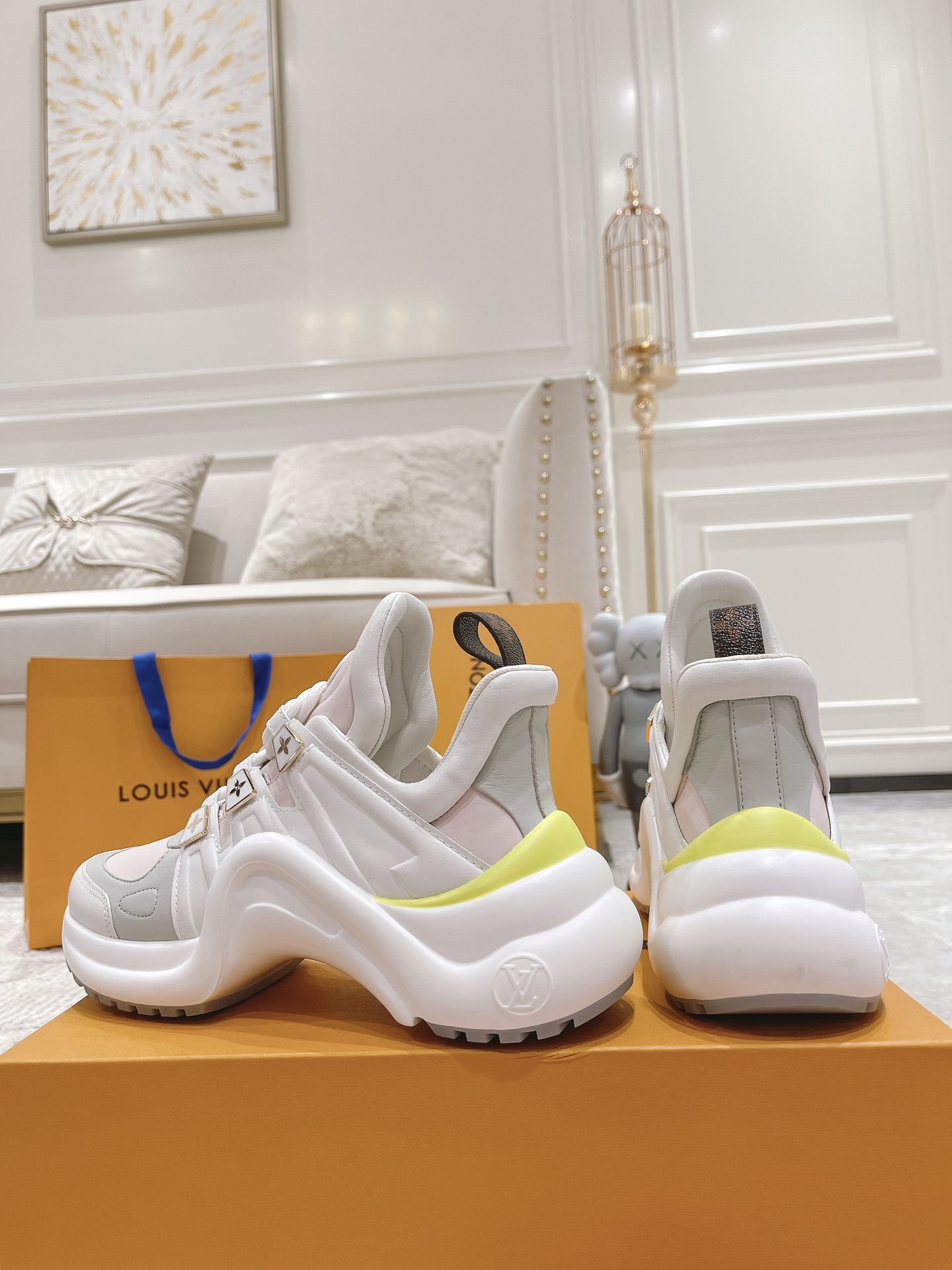 Louis Vuitton Archlight Donkey Brand Louis Vuitton Casual Sports Dad Shoes