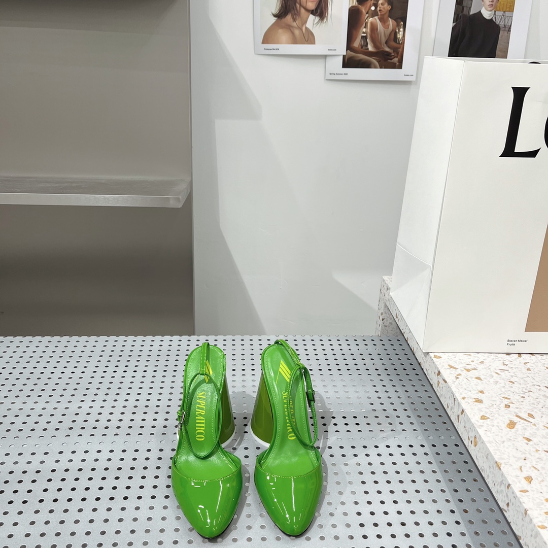 𝐓𝐇𝐄 𝐀𝐓𝐓𝐈𝐂𝐎｜𝟐𝟎𝟐𝟐/𝐒𝐒 𝐧𝐞𝐰 The Attico 2022/fw Venus Collection Lace-up heels