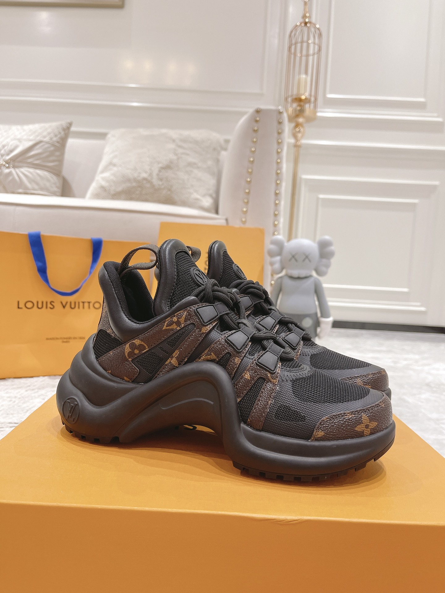 Louis Vuitton Archlight Donkey Brand Louis Vuitton Casual Sports Dad Shoes