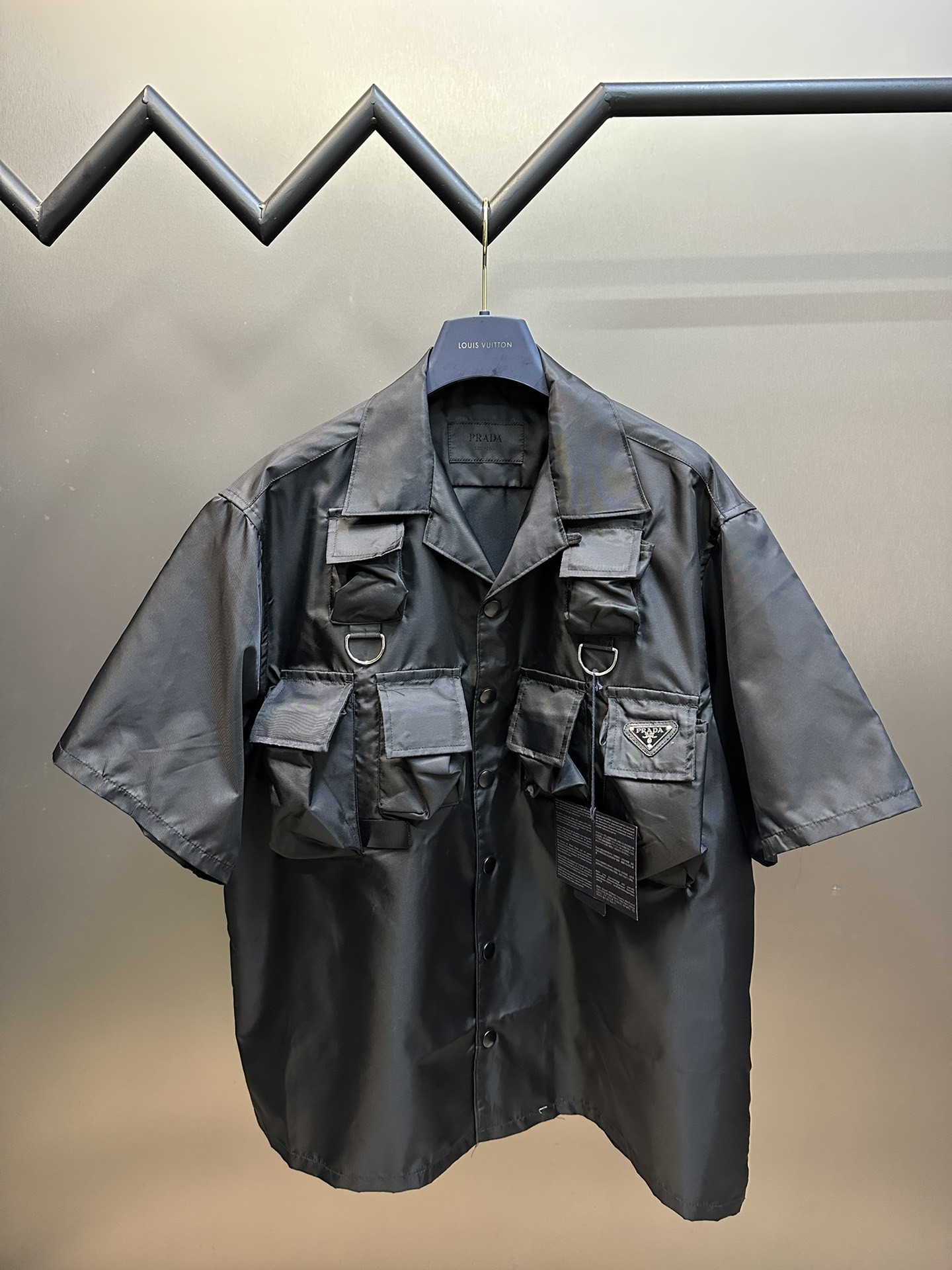 Prada battlefield functional style short sleeved