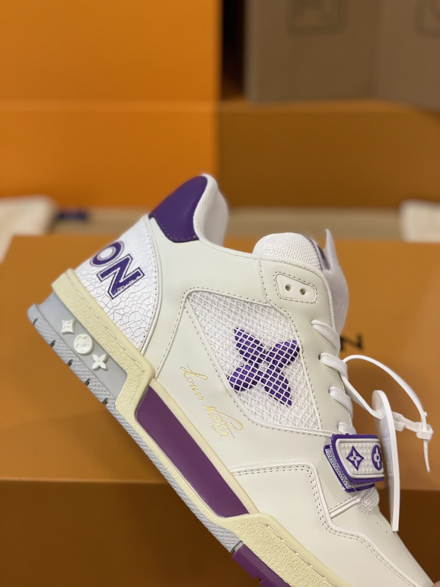 Louis Vuitton Trainer Couples Style 1A98UX