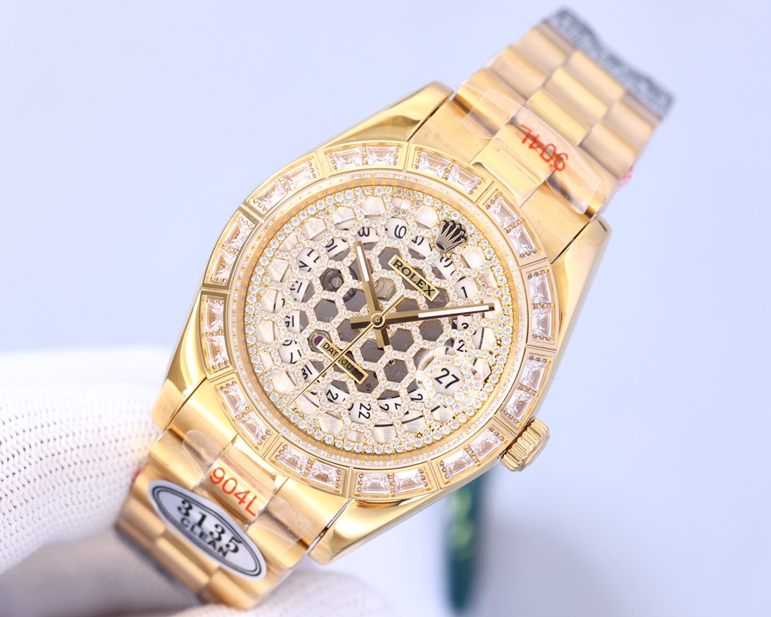 Rolex is equipped with a fully automatic 3135 imported mechanical movement