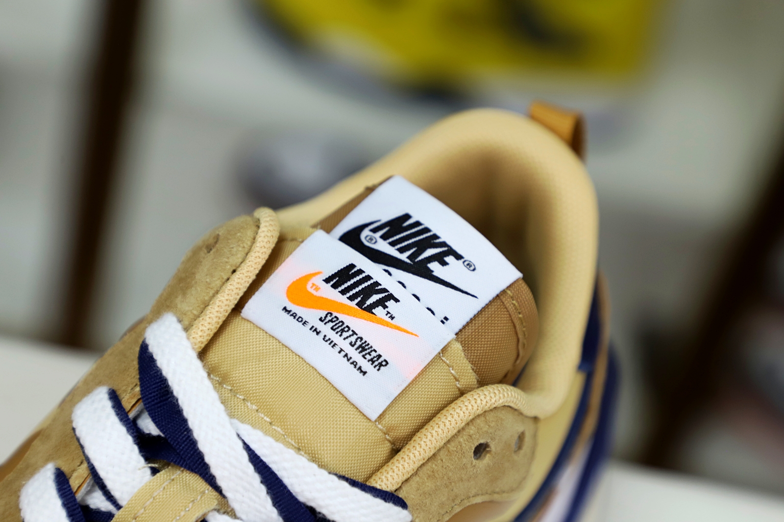 SACAI X VAPORWAFFLE SESAME BLUE VOID DARK IRIS