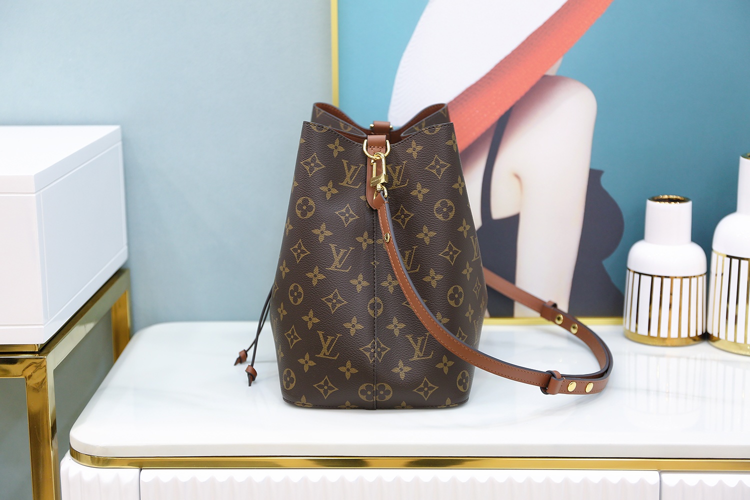 Louis Vuitton 𝙉𝙀𝙊𝙉𝙊🇫🇷French original material M44887