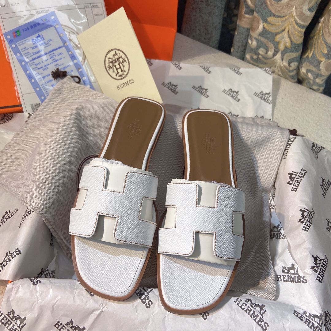 Hermes slippers