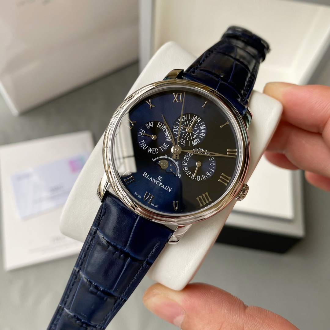 Blancpain - Classic Blancpain 6656 Automatic Mechanical Watch with Cal.5954 Custom Movement