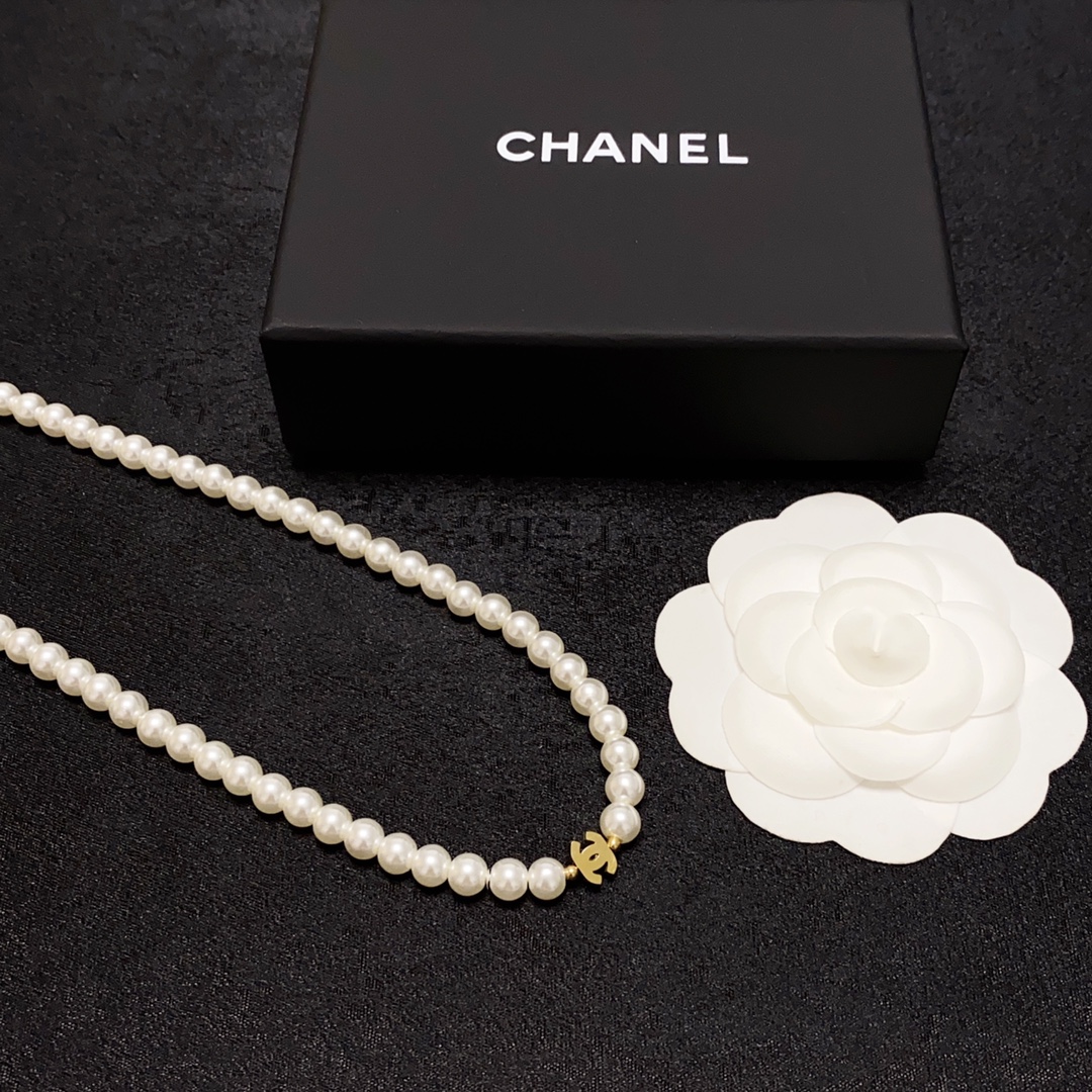 CHANEL🇫🇷Xiaoxiang Korean Pearl Necklace