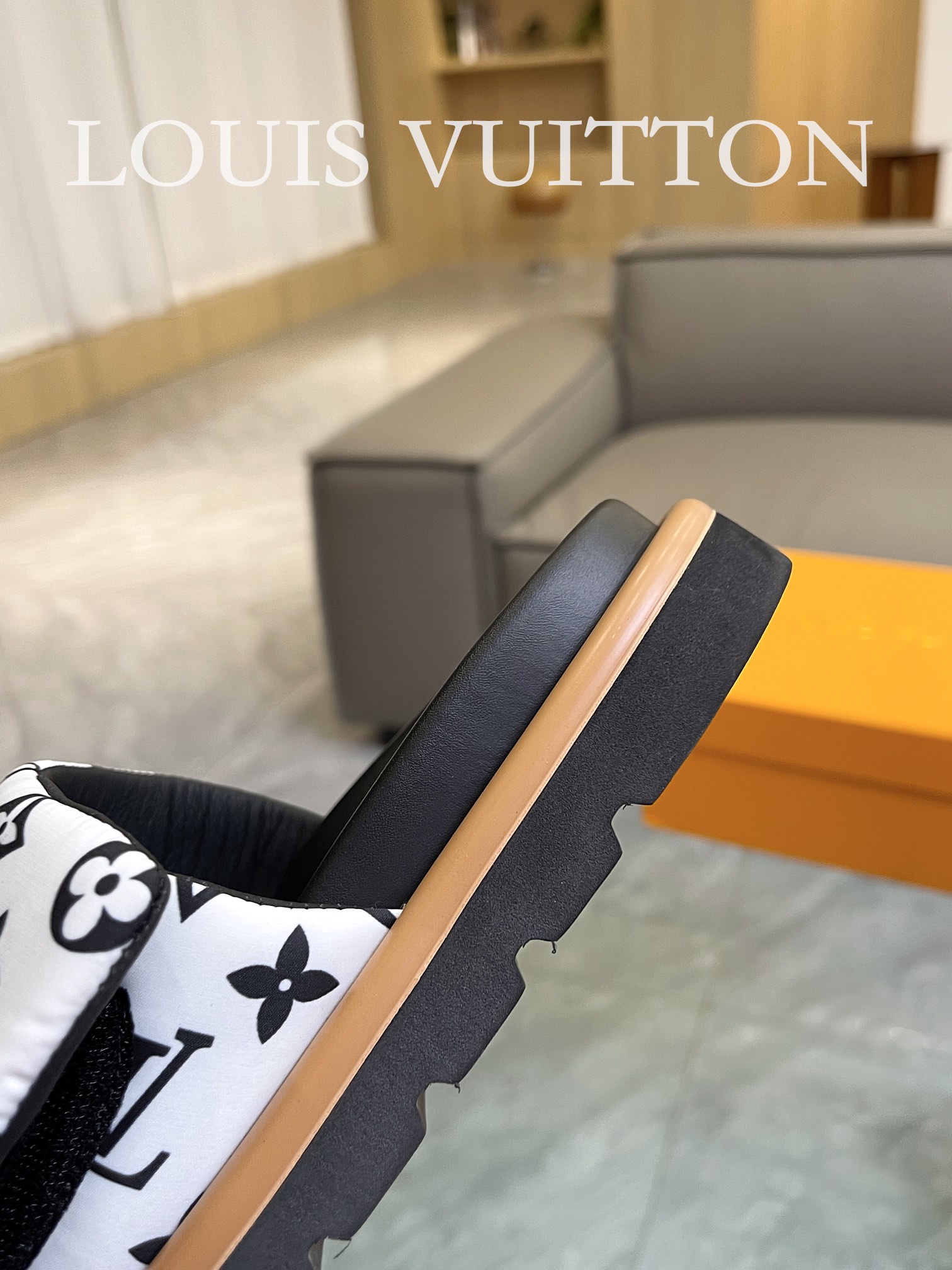 Louis Vuitton 2023 couple models embossed print