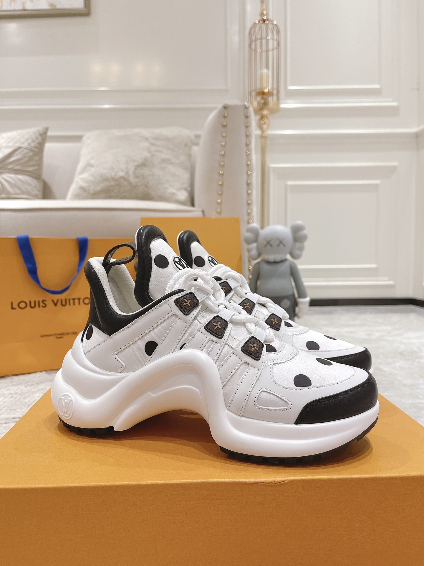 Louis Vuitton Archlight Donkey Brand Louis Vuitton Casual Sports Dad Shoes