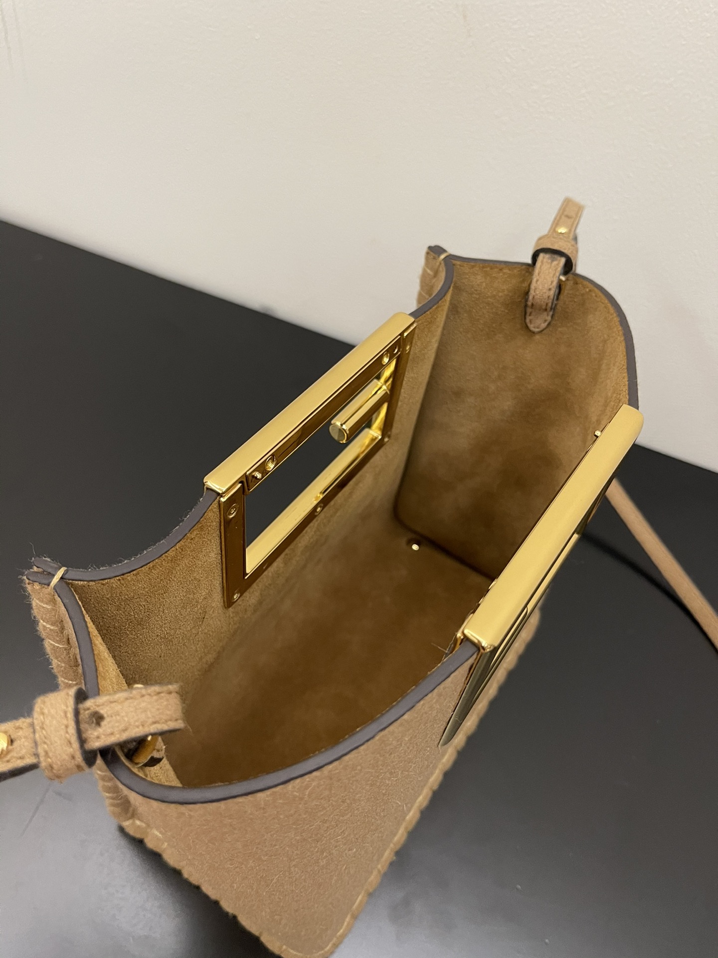 FENDI small Way new double F buckle handbag