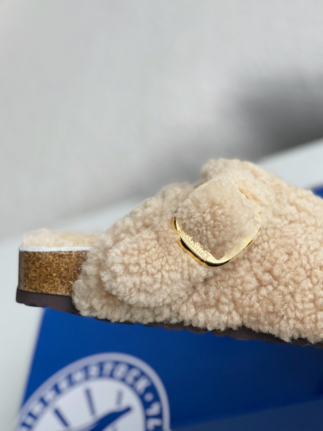 Birkenstock wool slippers