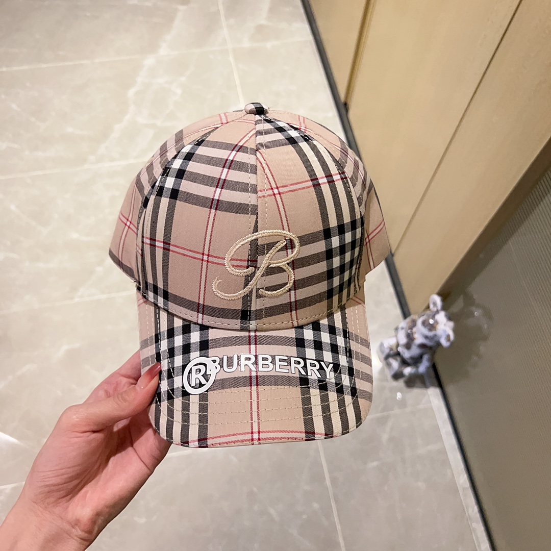 [Burberry Burberry] 2023 new style embroidered baseball cap