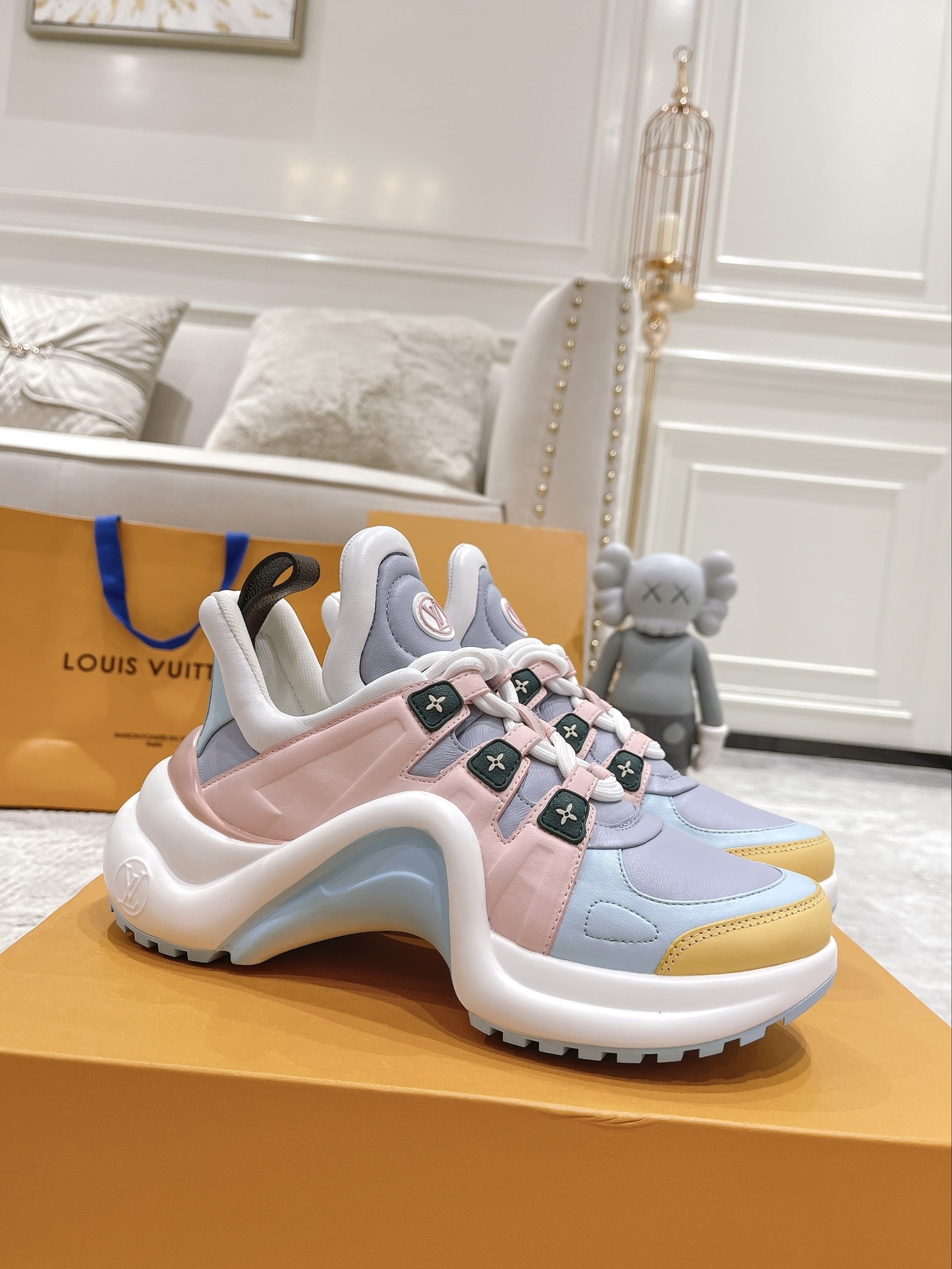 Louis Vuitton Archlight Donkey Brand Louis Vuitton Casual Sports Dad Shoes