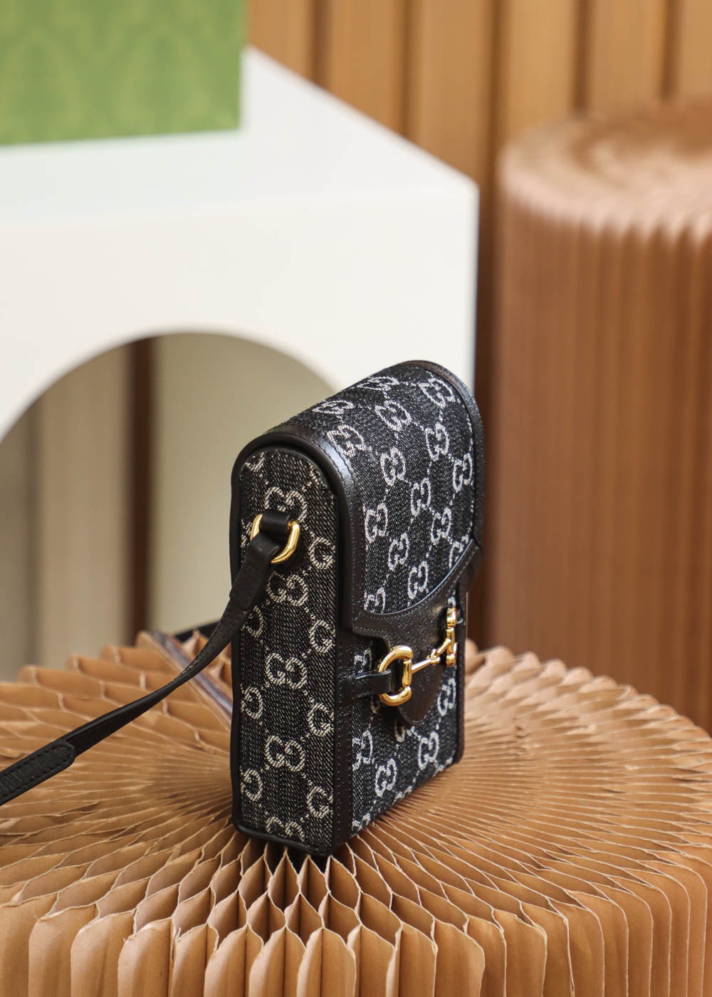 GUCCI 𝐃𝐞𝐧𝐢𝐦 black denim [full copper version #625615#]