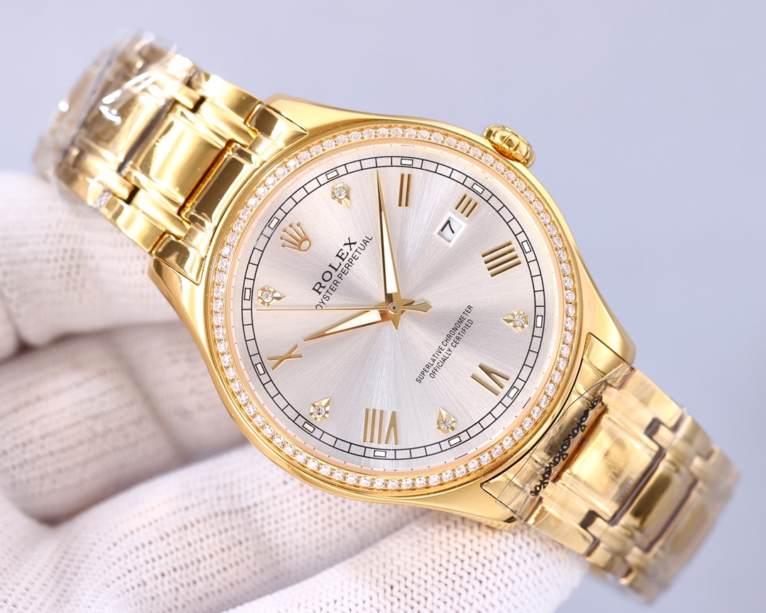 Rolex sapphire glass double mirror! super night light