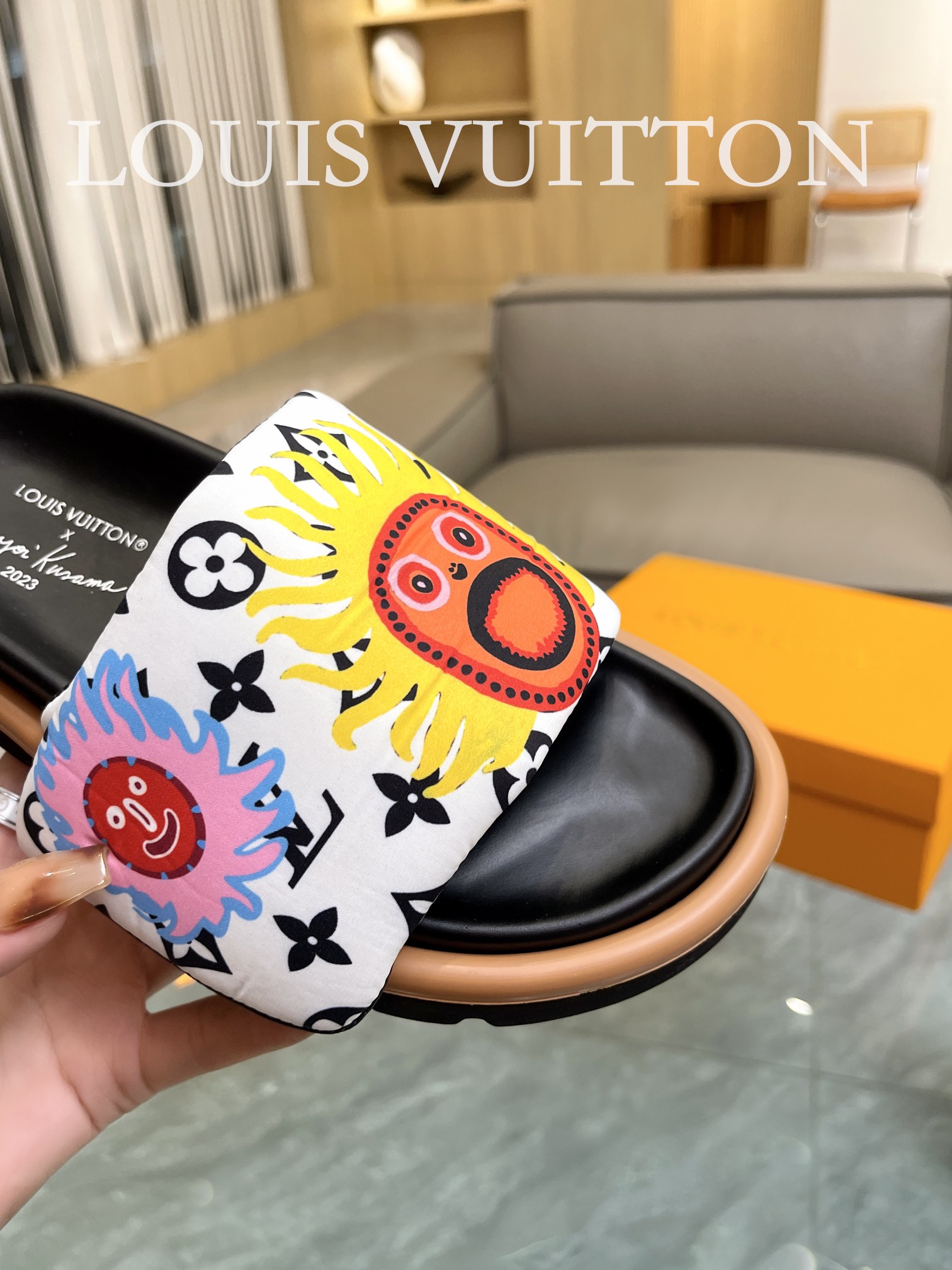 Louis Vuitton 2023 lovers mandarin duck shoes