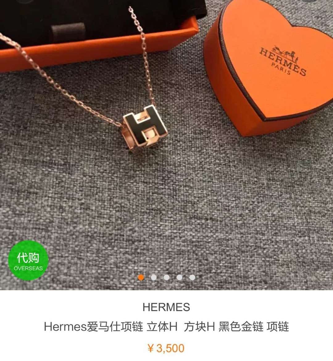 Hermes necklace