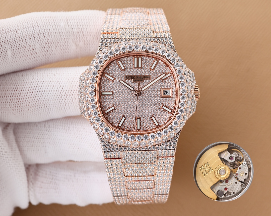 Patek Philippe Platinum Nautilus Watches