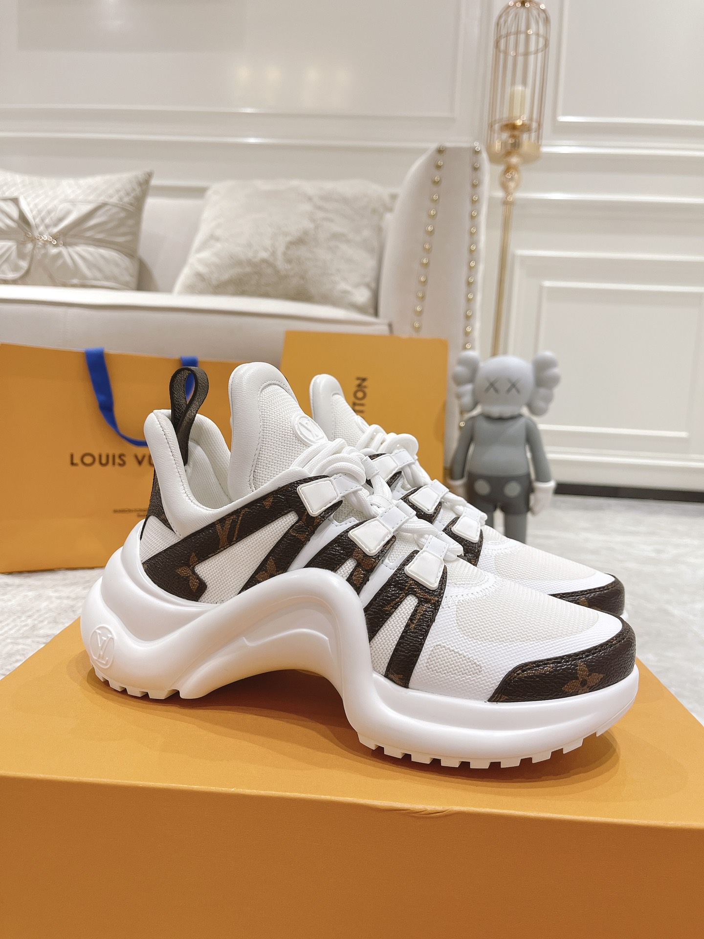 Louis Vuitton Archlight Donkey Brand Louis Vuitton Casual Sports Dad Shoes