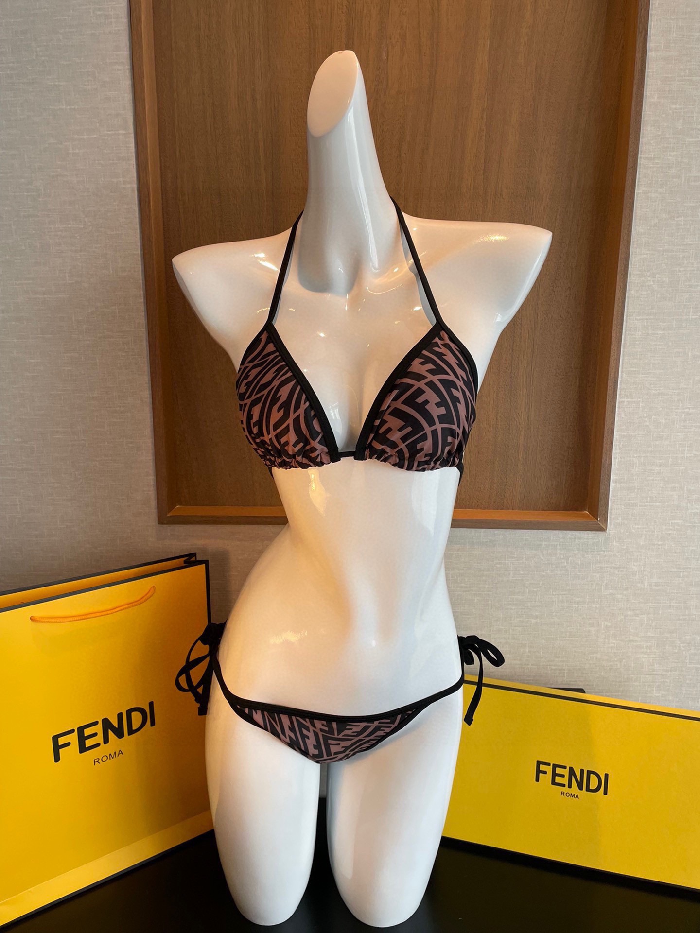 Fendi print counter new bikini