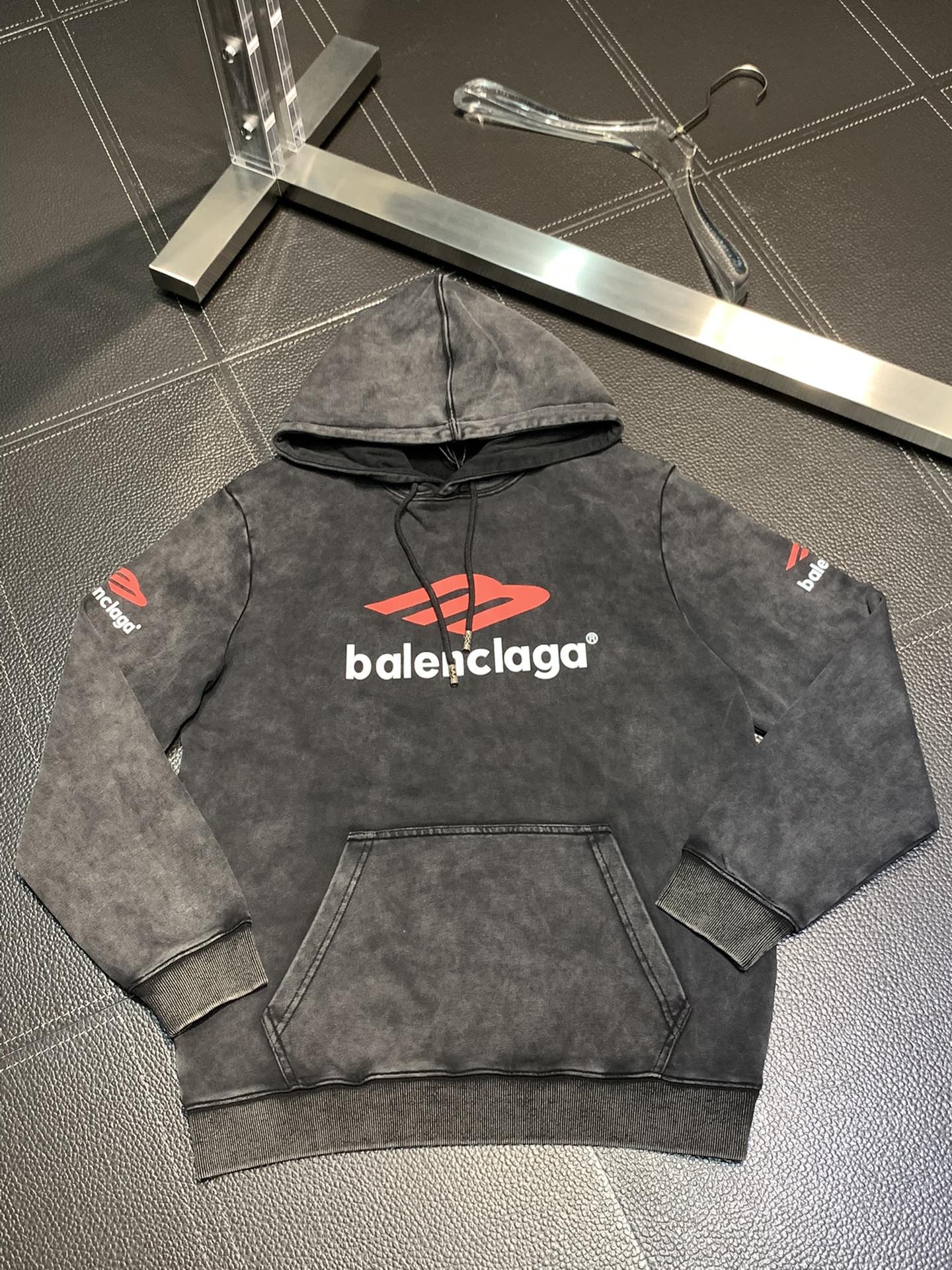 Balenciaga Men's casual hooded sweatshirt