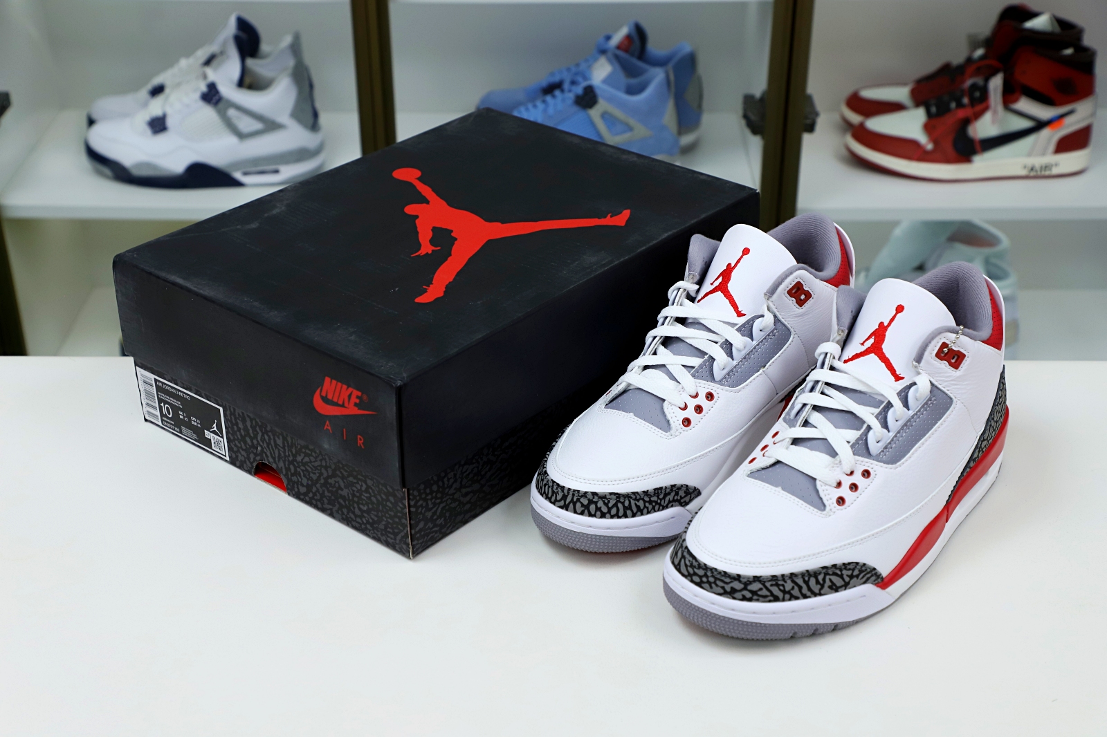 AIR JORDAN 3RETRO FIRERED （DN3707-160)