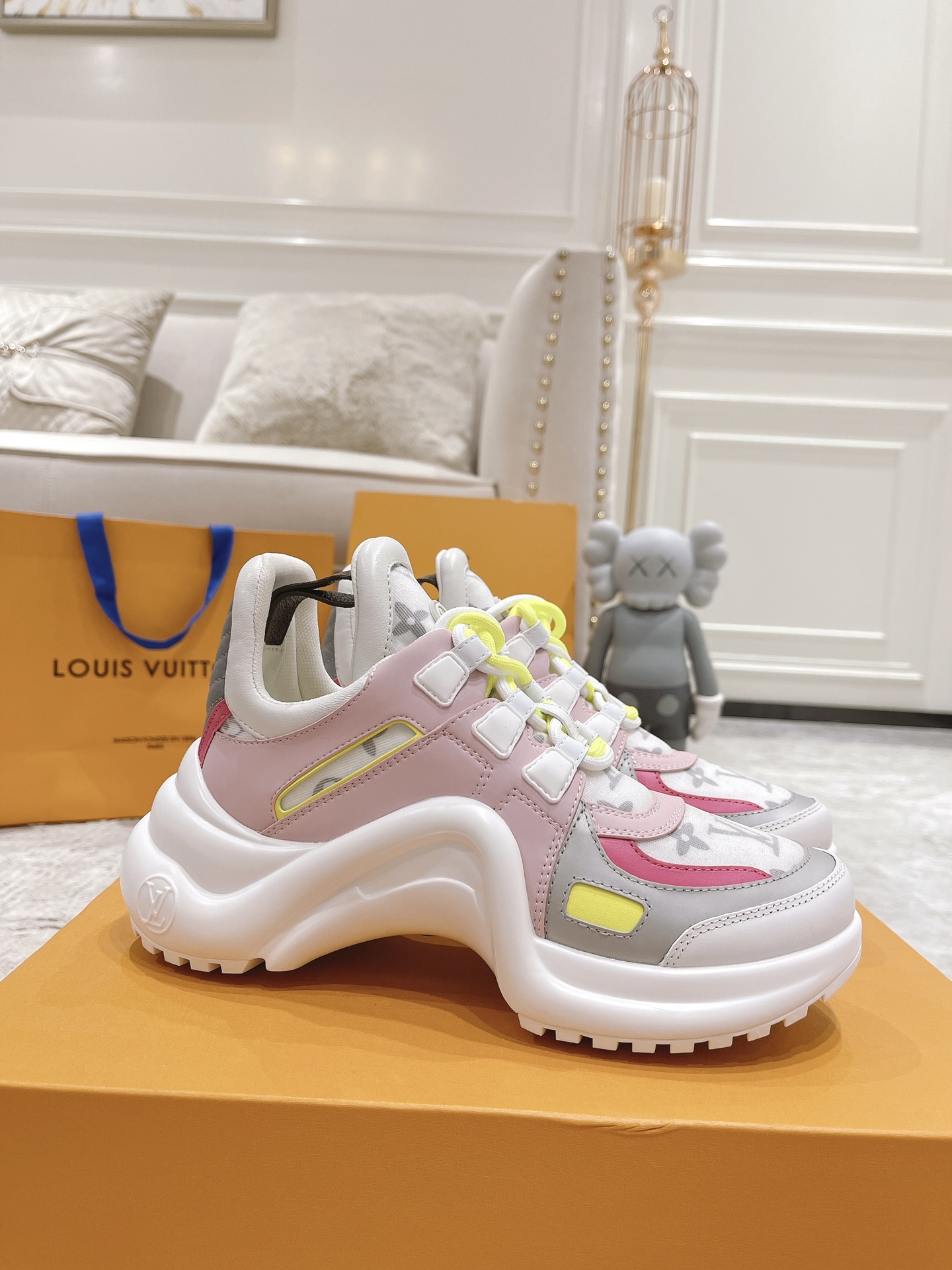 Louis Vuitton Archlight Donkey Brand Louis Vuitton Casual Sports Dad Shoes