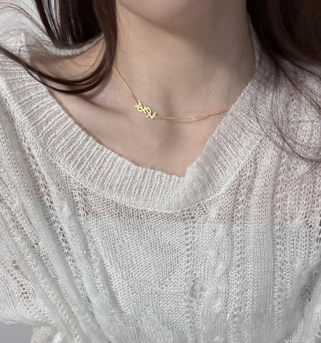 Saint Laurent YSL necklace