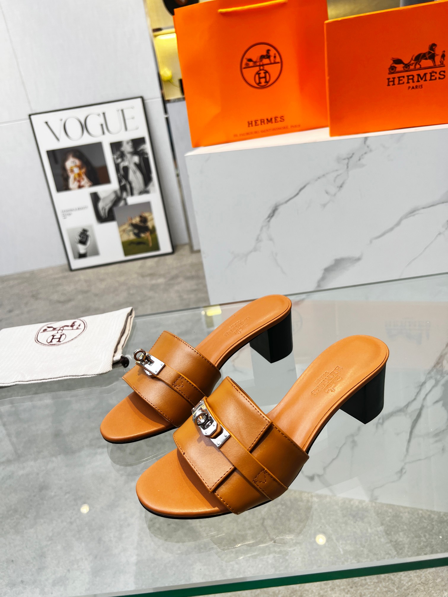 Hermes early spring new sandals
