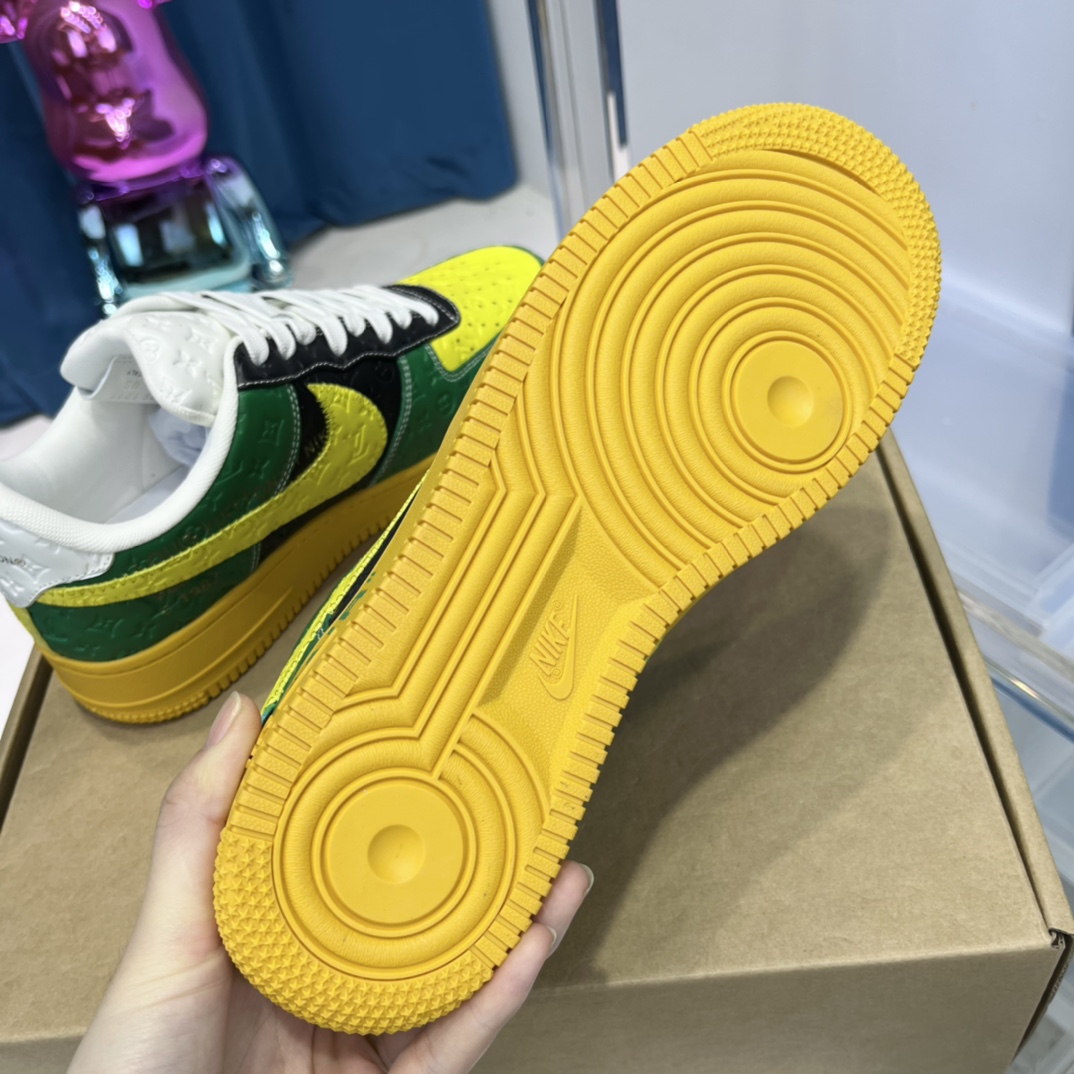 Louis Vuitton x NIKE Air force1 22ss Heavy Joint