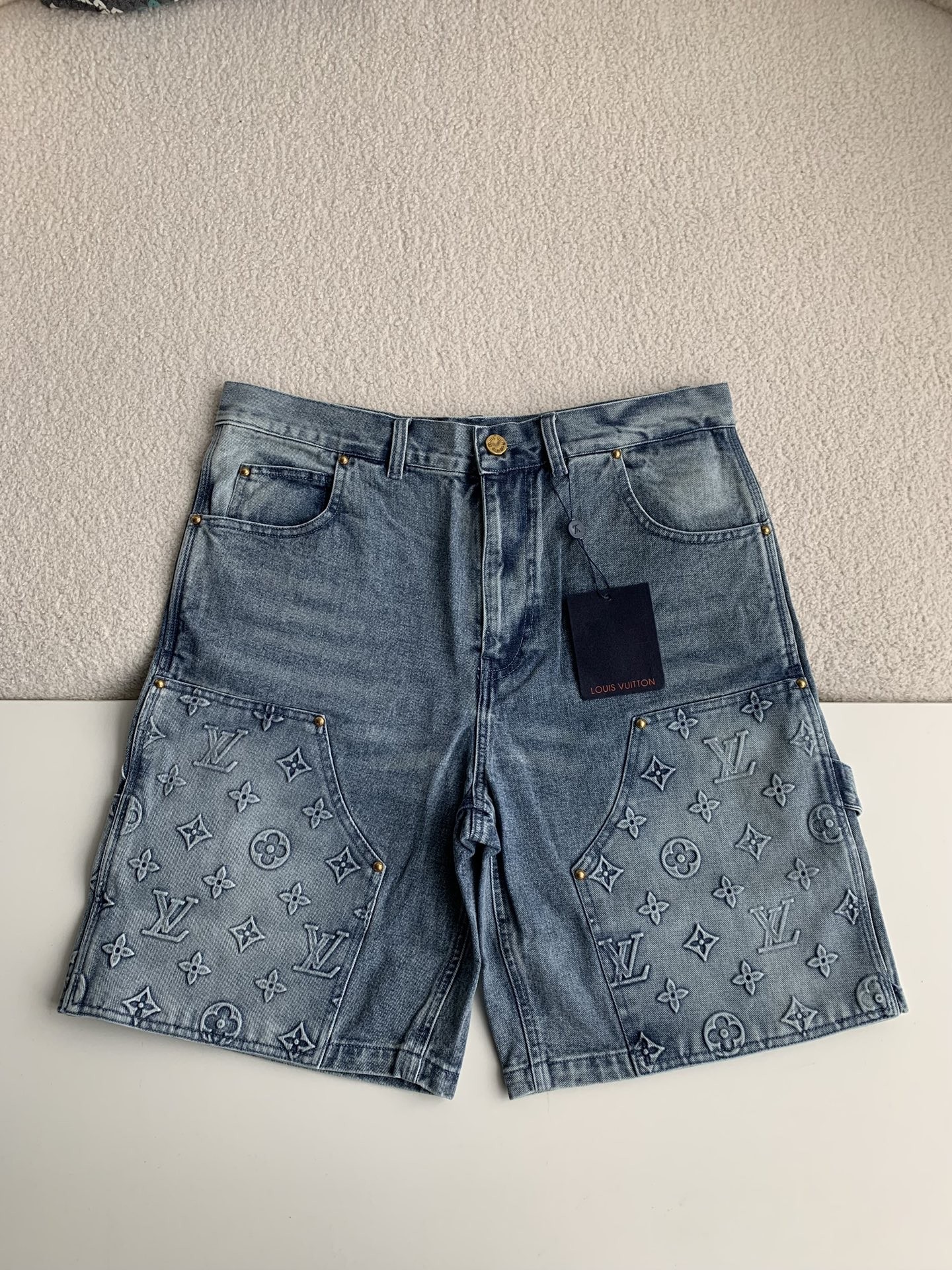 LOUIS VUITTON Jean shorts