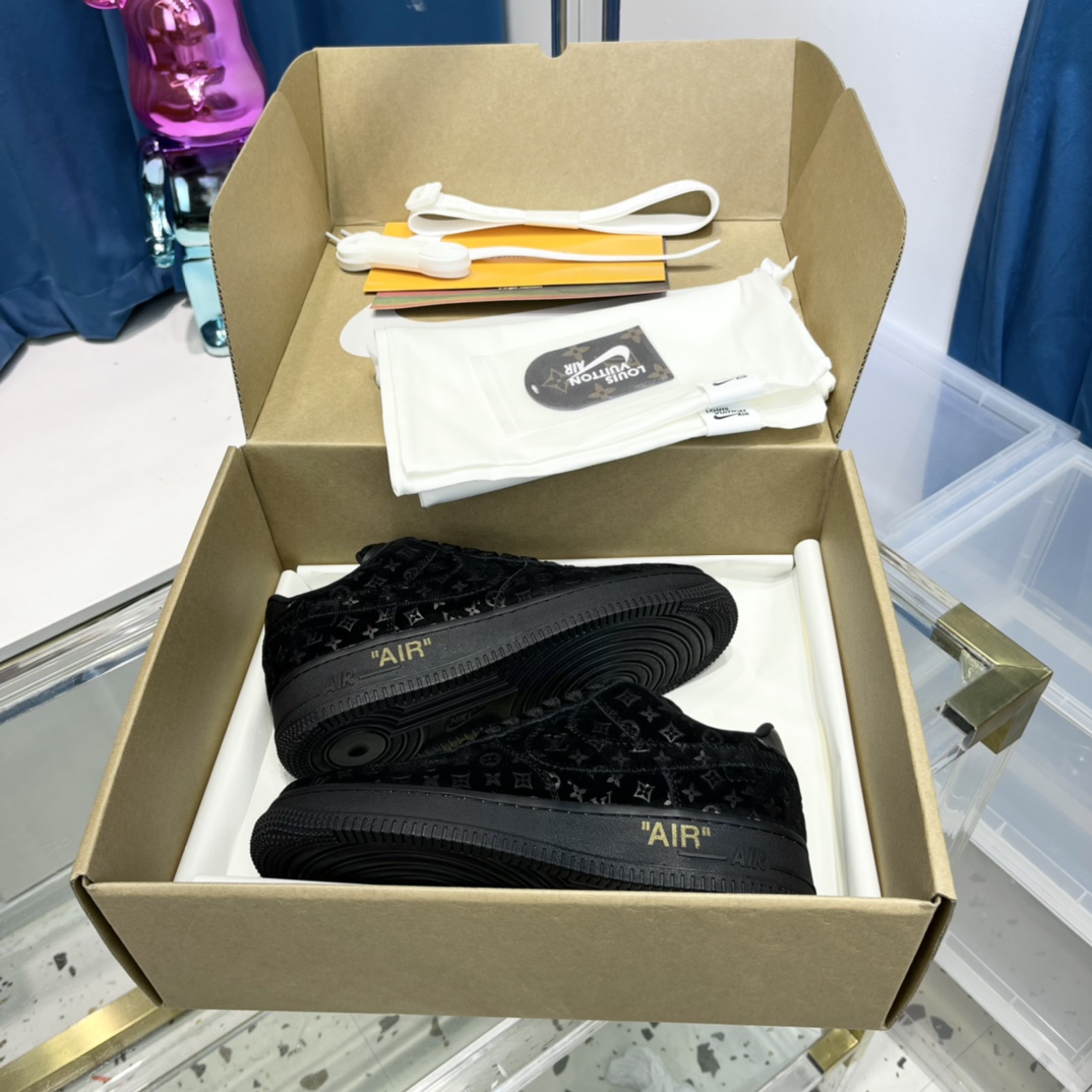 Louis Vuitton x NIKE Air force1 22ss Heavy Joint