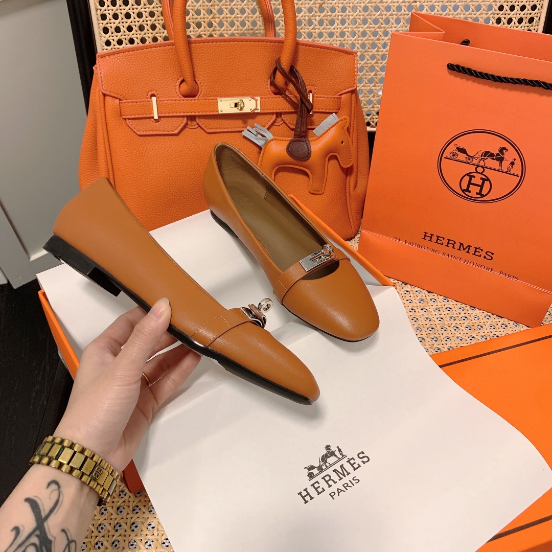 Hermes H shoes