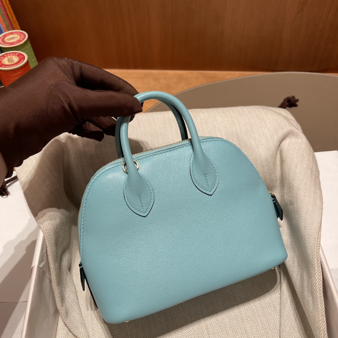 Bolide Mini 18CM Goatskin Mysore 3P Macaroon Blue Blue Atoll