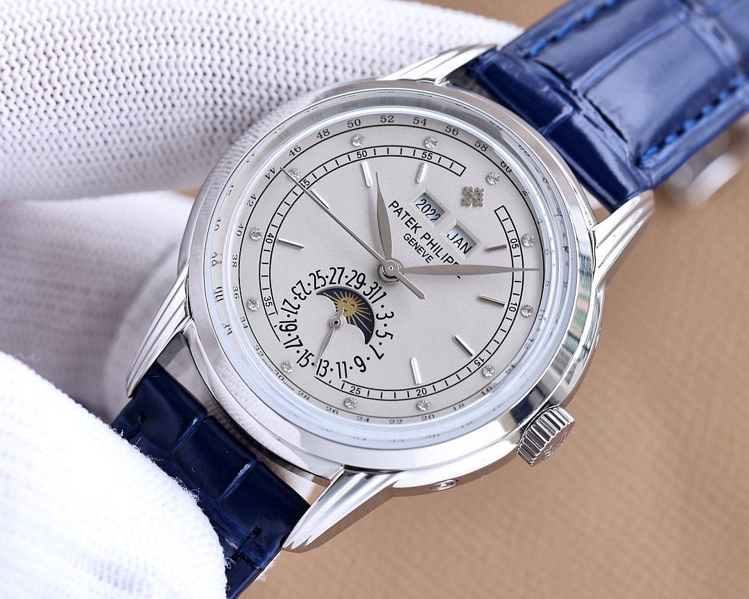 Patek Philippe One-piece stamped double-layer stainless steel case