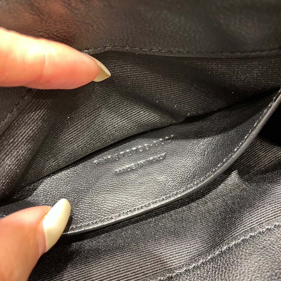 SAINT LAURENT 【𝐌𝐢𝐧𝐢 𝐍𝐨𝐥𝐢𝐭𝐚】672738 original leather.JD