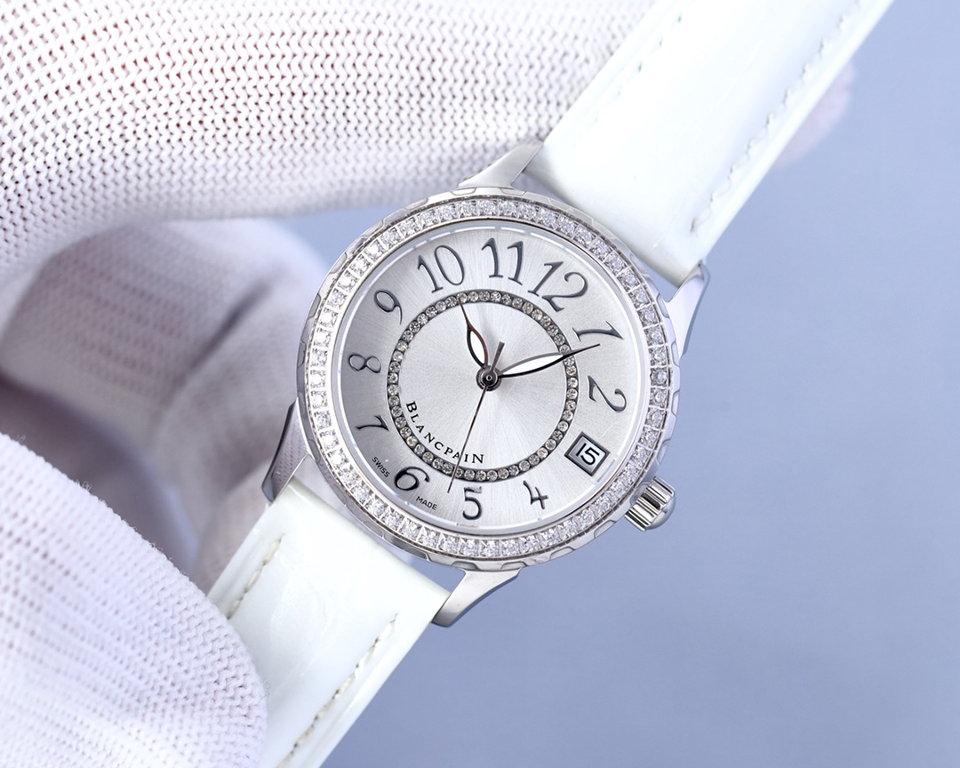 Blancpain - Fashion Women's Watch Night Time Super Luminous High-end Mother-of-Pearl Dial