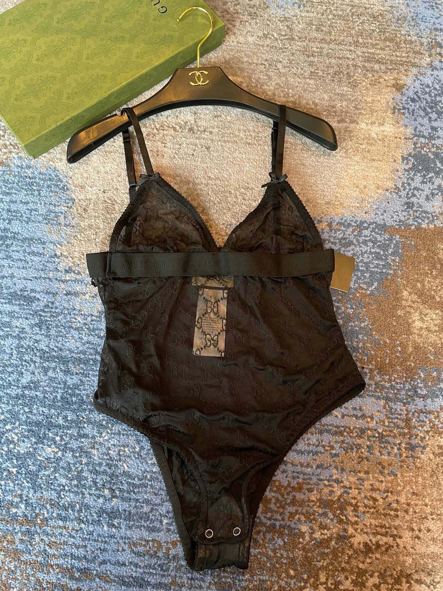 Gucci new mesh swimsuit