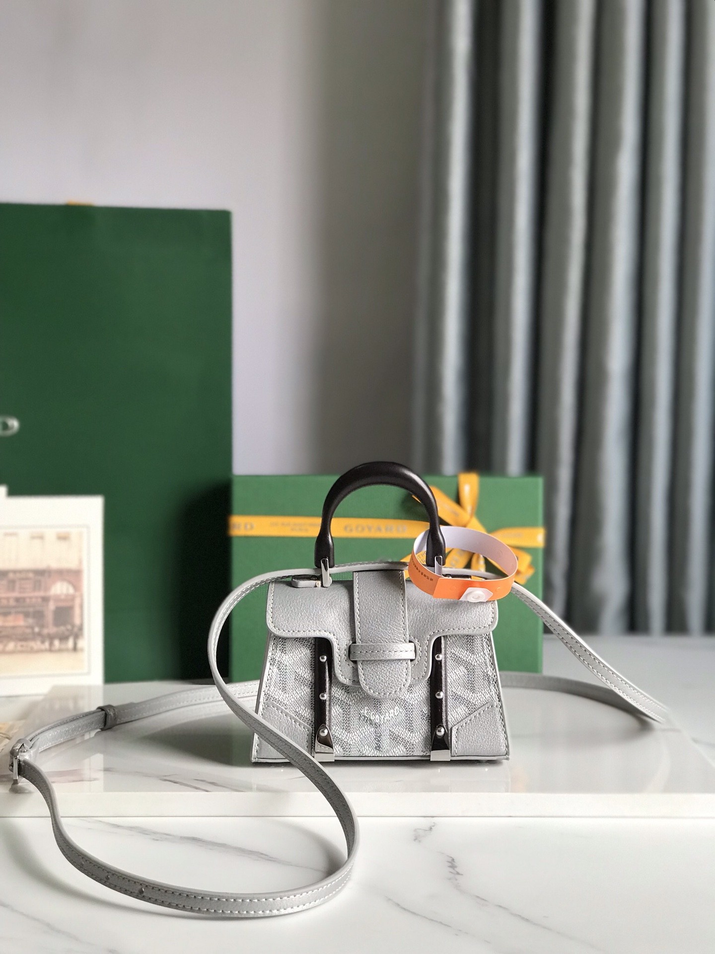 Goyard Saïgon nano bag, top quality! Size: 14.5 * 11.5 * 7.5cm