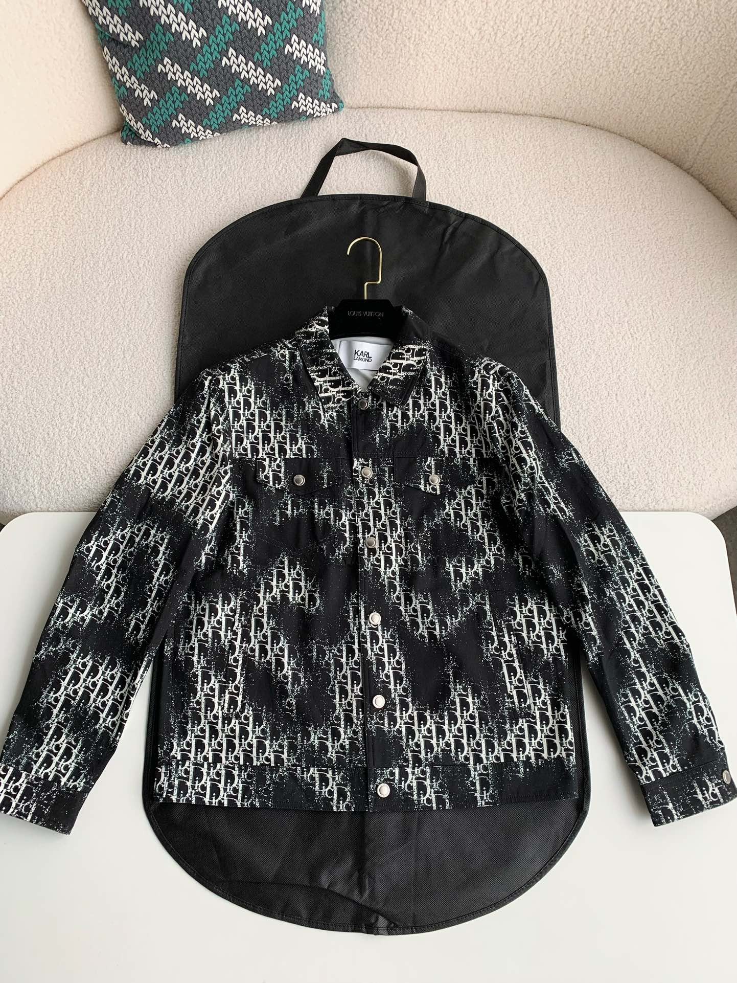 Dior 23ss Boys Logo Coat