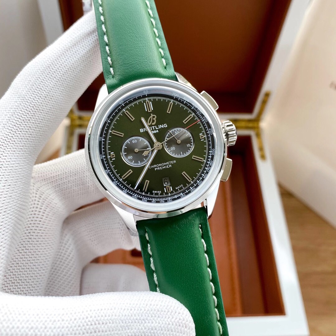 Breitling - Premier B01 Chronograph, with a case cut by CNC machine in Germany