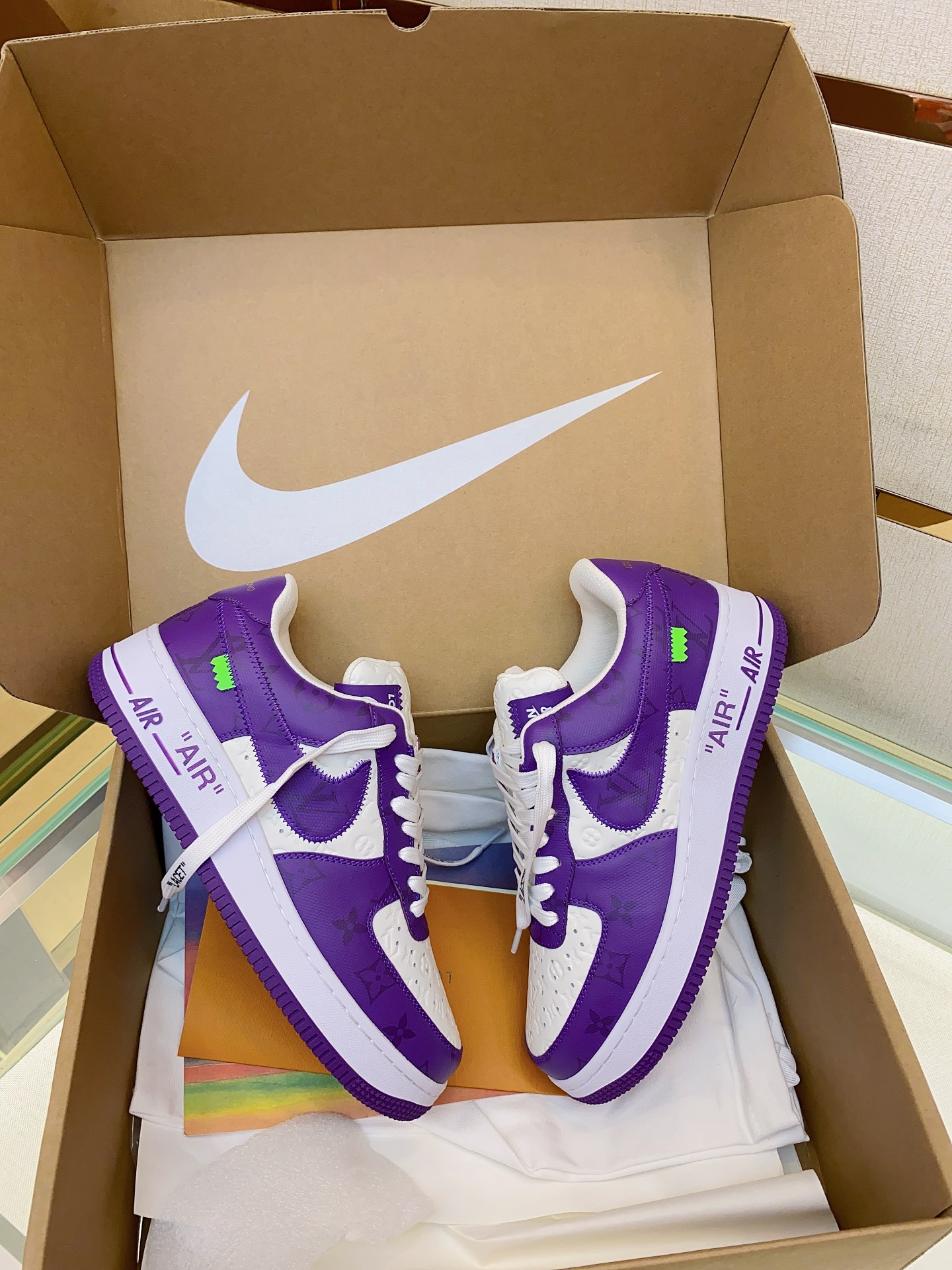 Louis Vuitton Nike joint 🆕Men's Abbesses sneakers