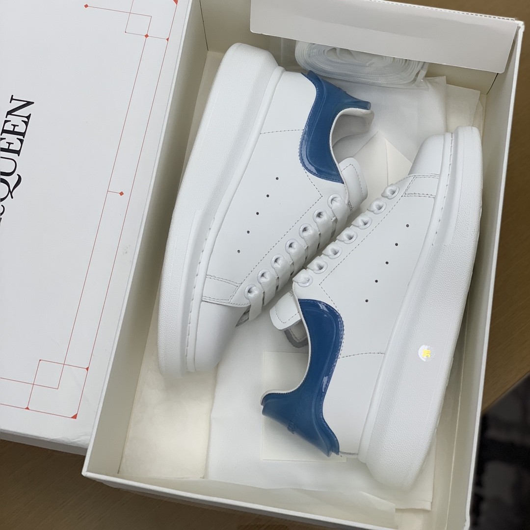 Alexander McQueen MQ Jelly Lake Blue Tail Sneakers