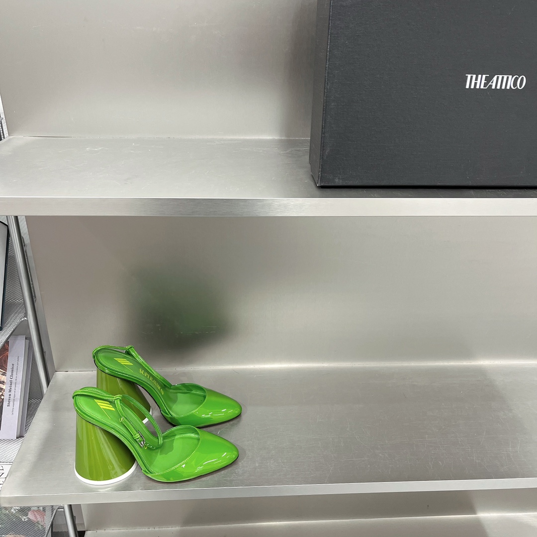 𝐓𝐇𝐄 𝐀𝐓𝐓𝐈𝐂𝐎｜𝟐𝟎𝟐𝟐/𝐒𝐒 𝐧𝐞𝐰 The Attico 2022/fw Venus Collection Lace-up heels