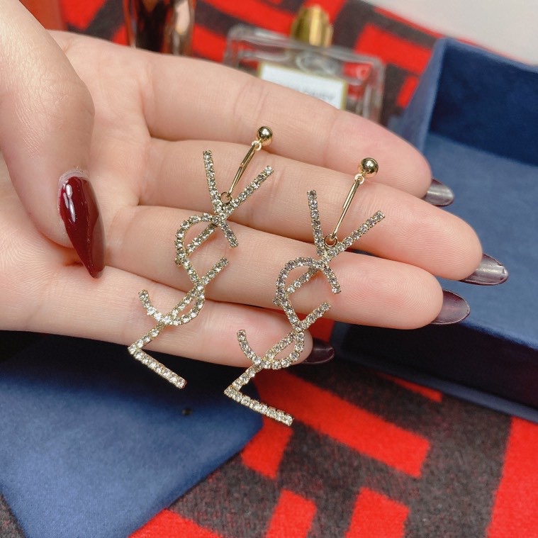 Saint Laurent YSL earrings studs