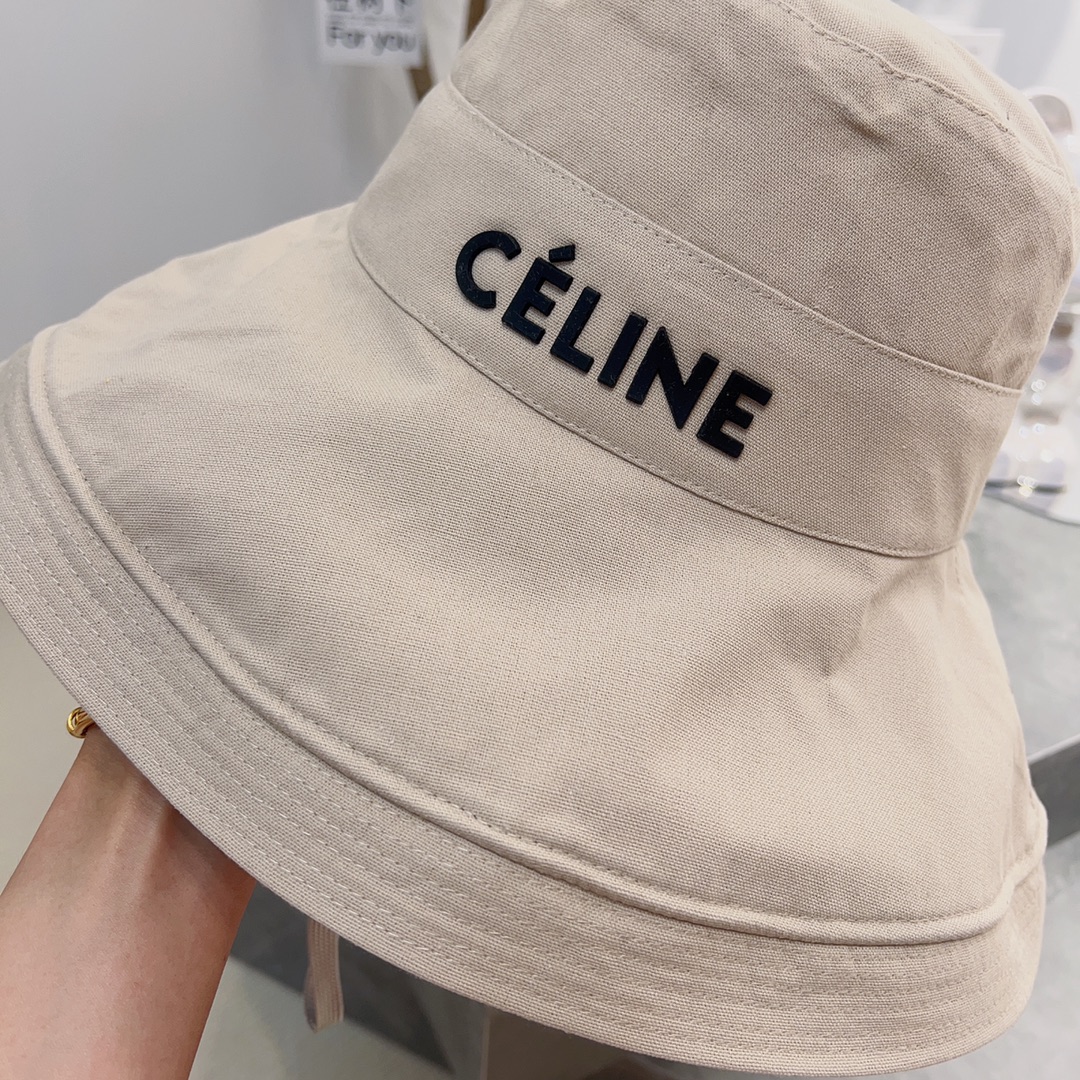 Celine-simple fisherman hat Classic customized special, fresh
