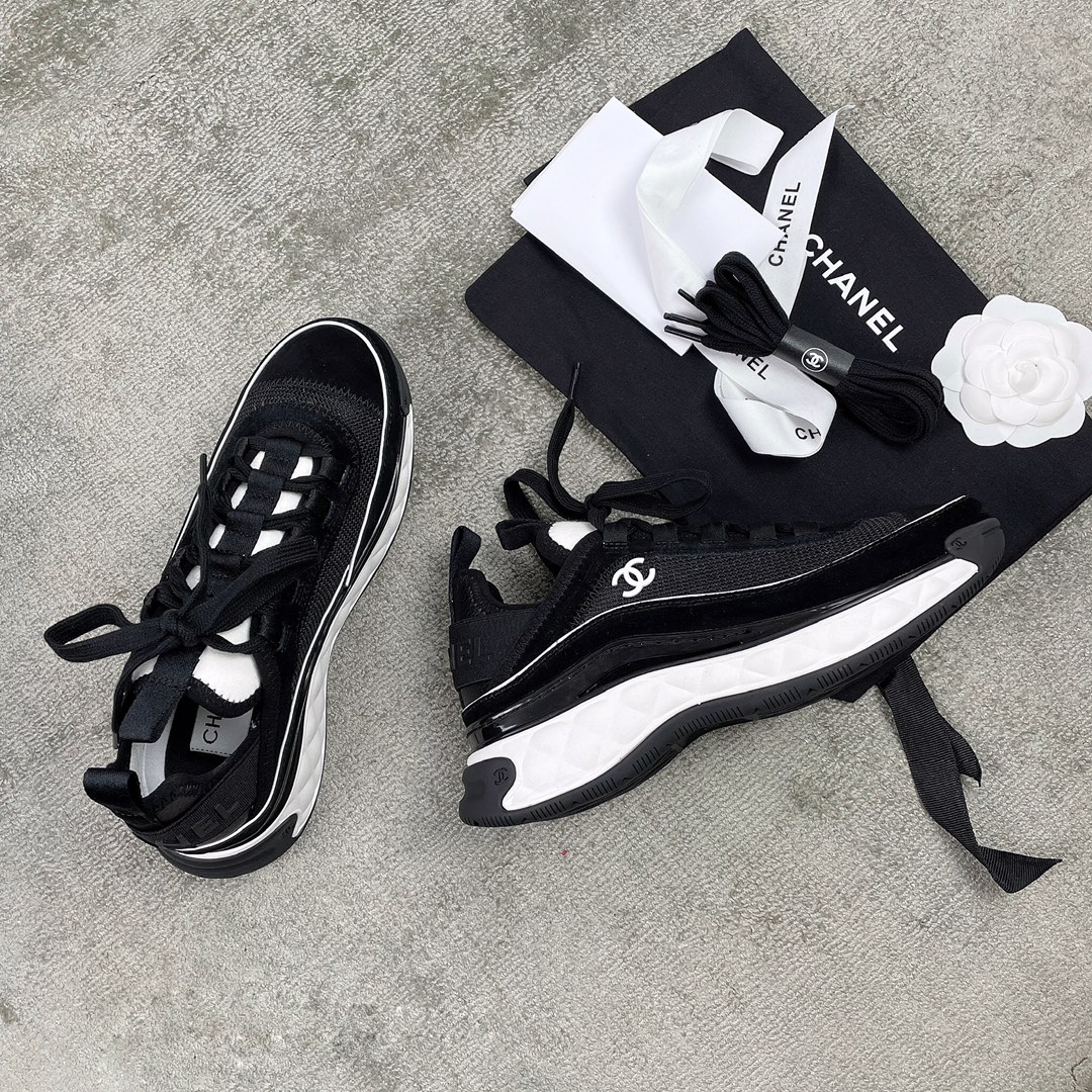 CHANEL sneakers classic small incense sneakers cowhide sheepskin leather genuine leather sole