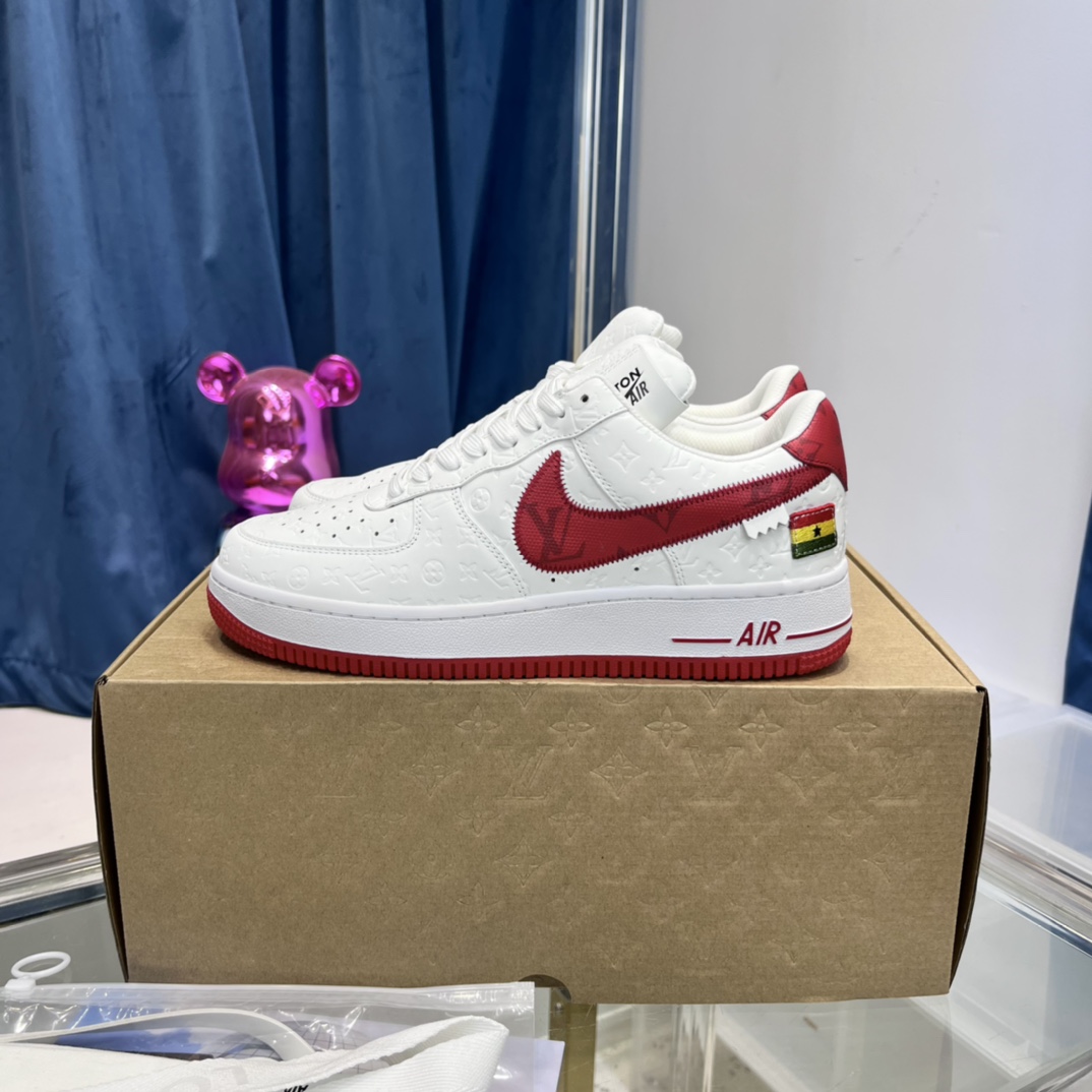 Louis Vuitton x NIKE Air force1 22ss Heavy Joint