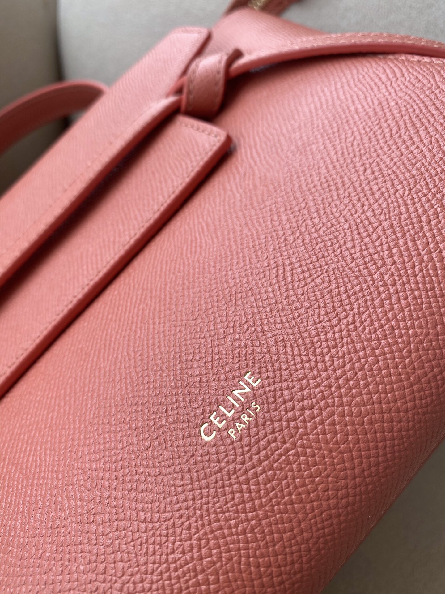 𝐂𝐞𝐥𝐢𝐧𝐞 Belt Bag Catfish Bag Small Grained Calfskin