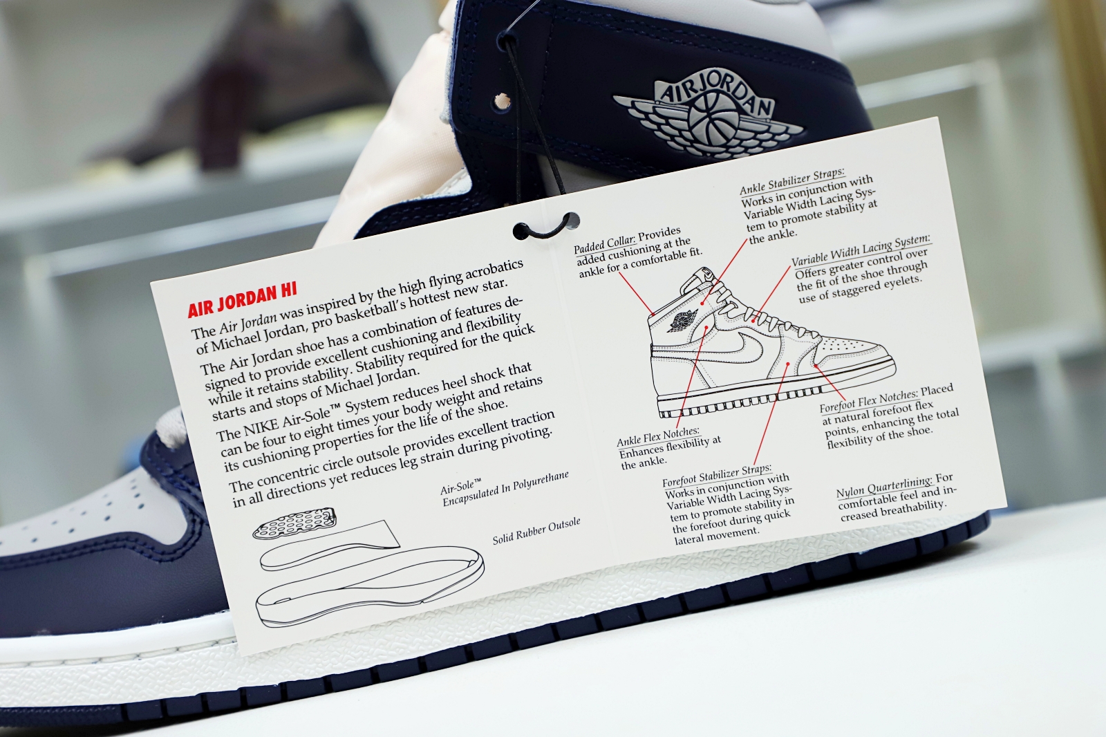 Jordan Air Jordan 1 high85 georgetown